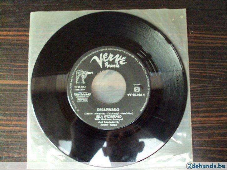 Single: Ella Fitzgerald "Desafinado"anno 1962, Cd's en Dvd's, Vinyl | Jazz en Blues, Jazz, Ophalen of Verzenden