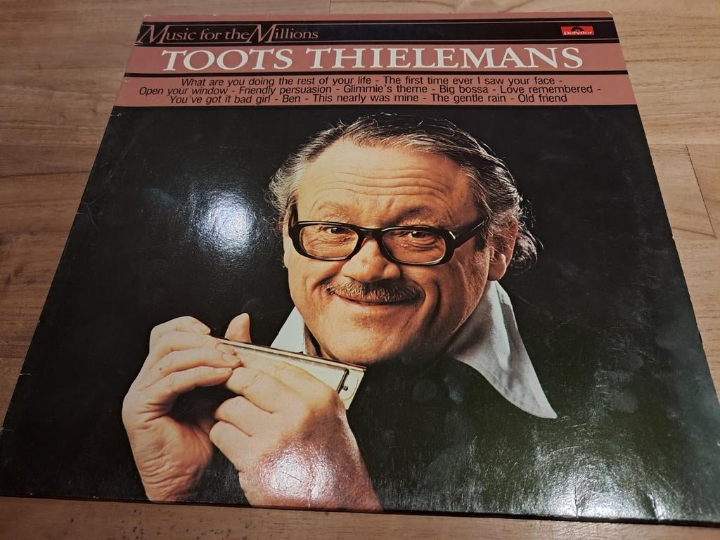Lp Toots Thielemans, Cd's en Dvd's, Ophalen of Verzenden, Gebruikt, 12 inch, Jazz