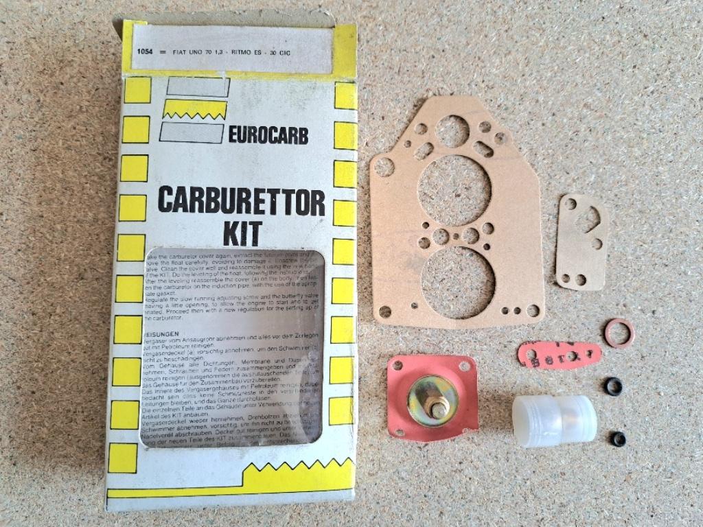 FIAT UNO 70 - KIT DE REPARATION CARBU - NEUF, Autos : Pièces & Accessoires, Enlèvement ou Envoi, Neuf, Fiat