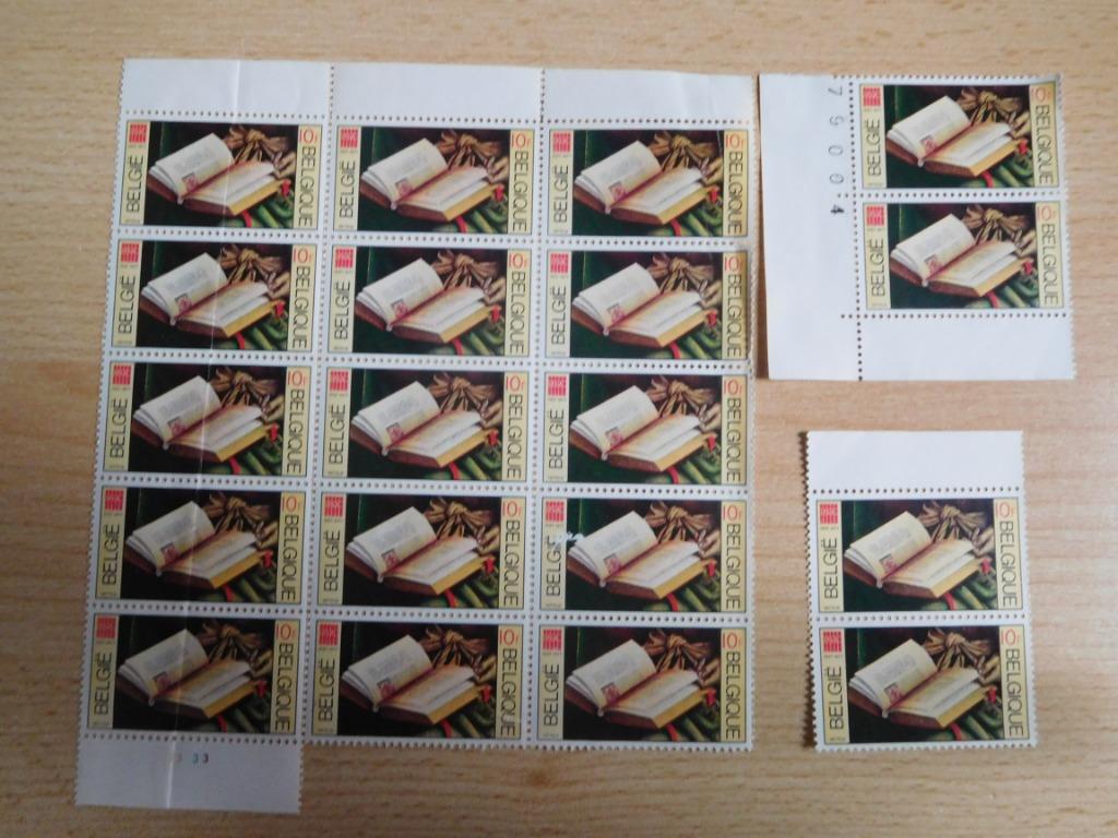 Belgische postzegel NIET geannuleerd, Ophalen of Verzenden, Postfris, Niet gestempeld