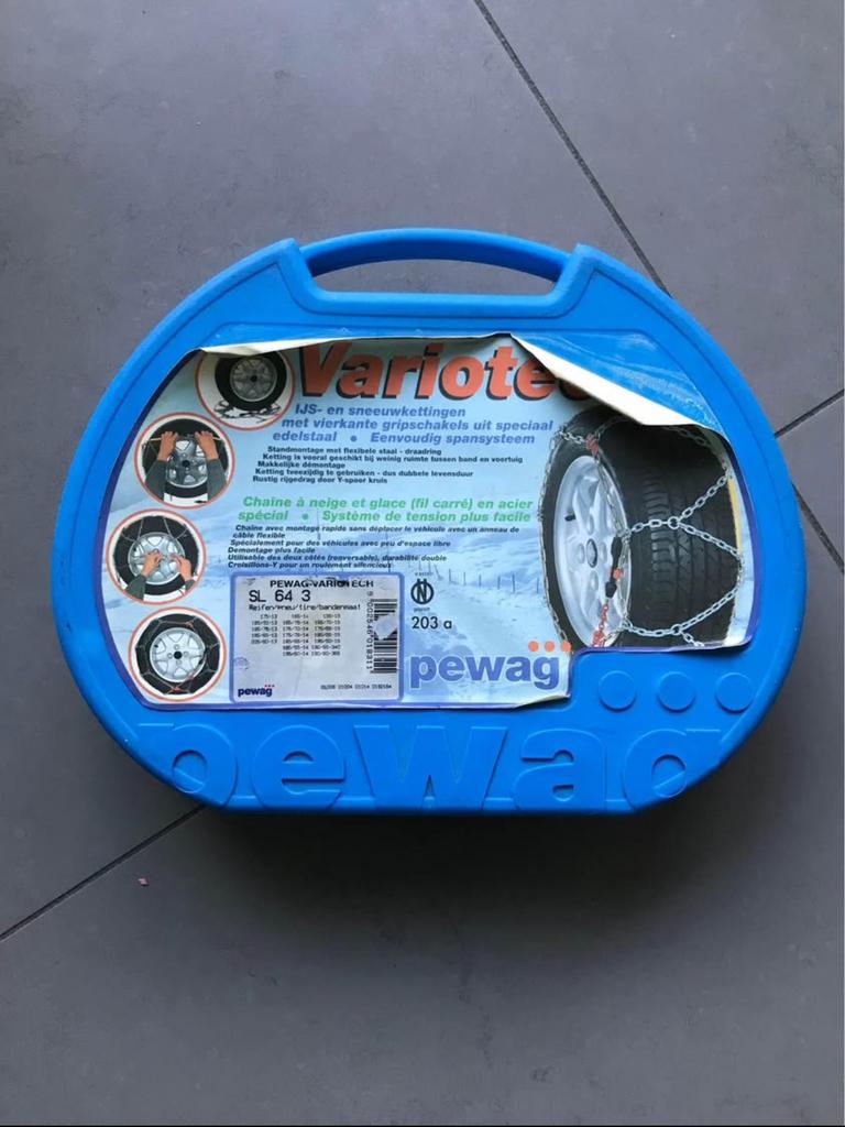 Sneeuwkettingen Variotech, Ophalen of Verzenden, Gebruikt
