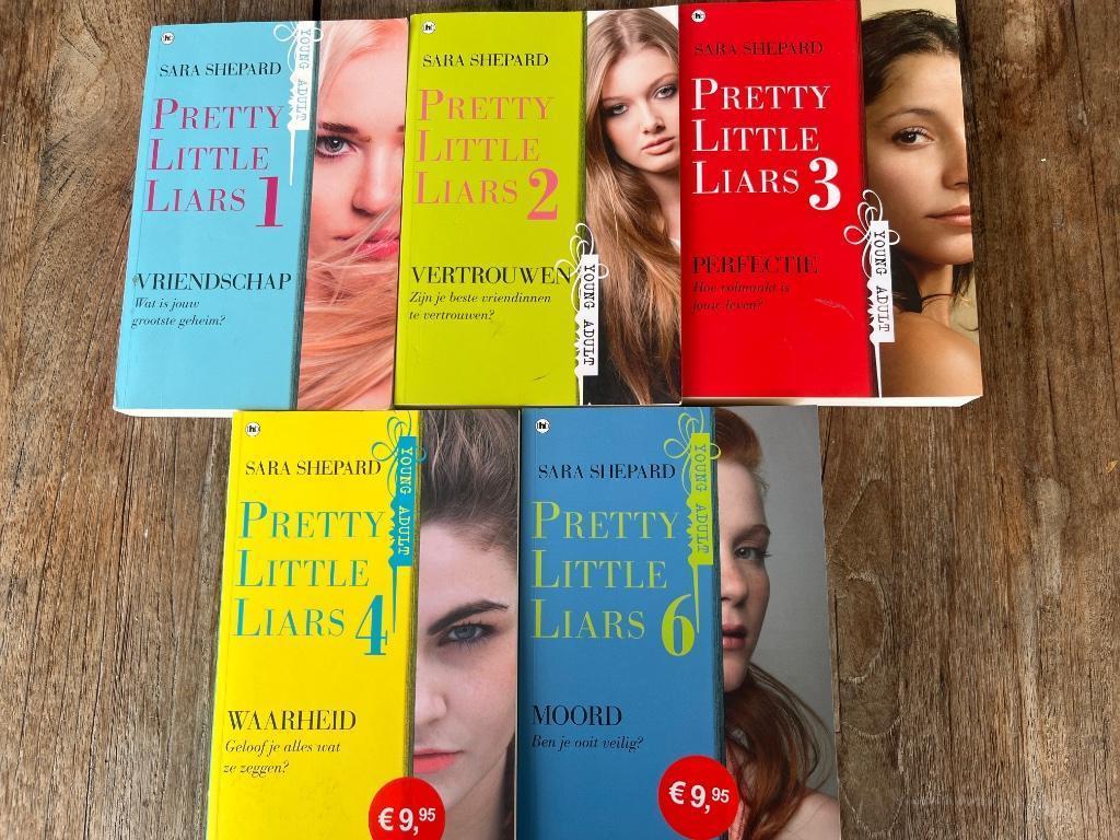 5 Boeken 'Pretty little liars' van Sara Shepard, Boeken, Fictie, Sara shepard, Ophalen, Gelezen