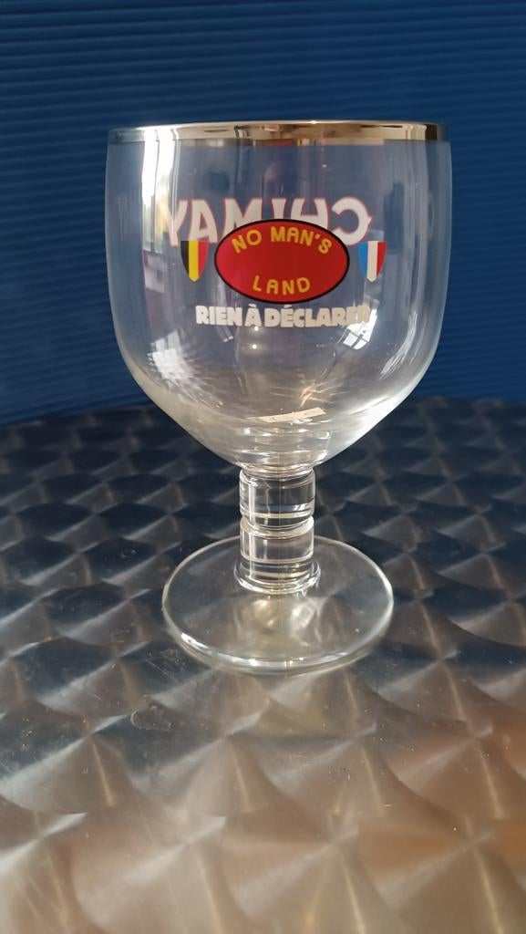 Chimay glas 33cl niemandsland, Ophalen of Verzenden, Zo goed als nieuw