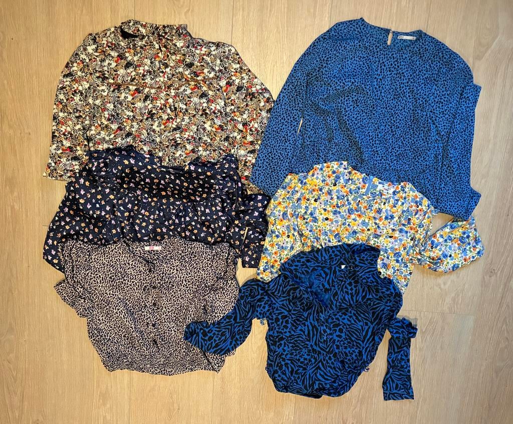6 kleedjes lange mouwen voor 20€ maat 146/152, Ophalen, Zo goed als nieuw