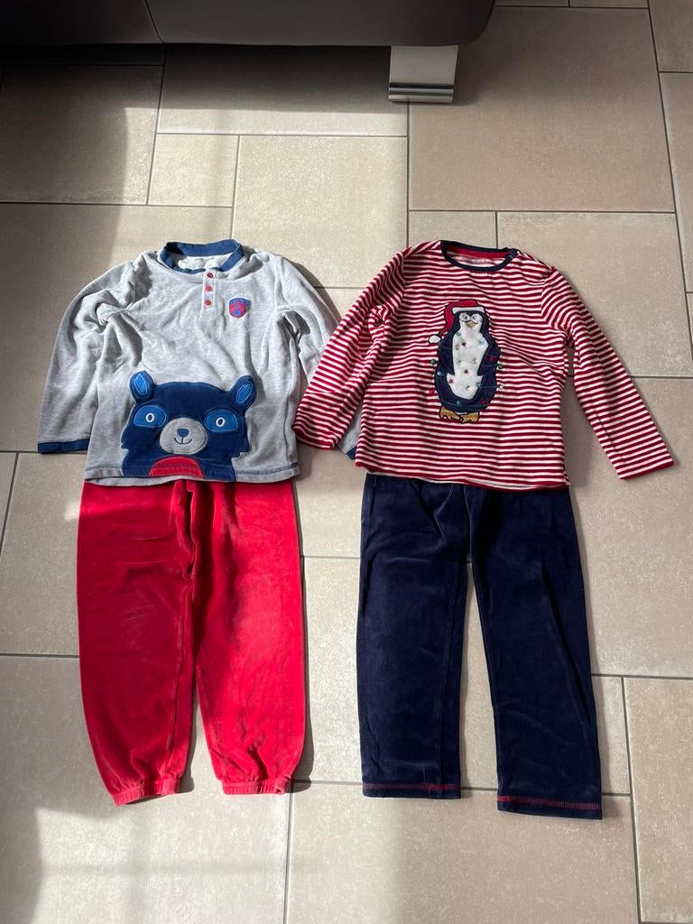 Lot de 2 pyjamas Sergent Major 7 ans, Utilisé
