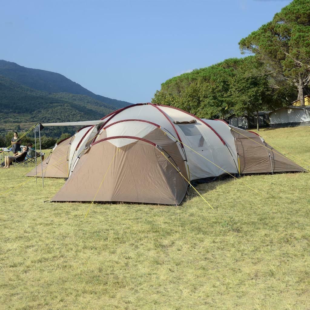 Royale 12-Persoons Familietent - 3 Cabines - Muskietennet, Enlèvement ou Envoi, Neuf, Plus de 6