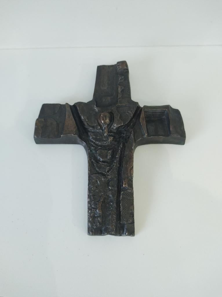 Raf Verjans - crucifix en bronze -, Enlèvement ou Envoi