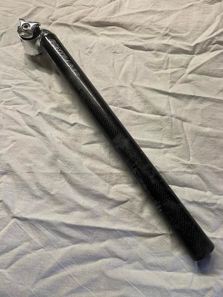 Zadelpen bontrager carbon, Fietsen en Brommers, Ophalen of Verzenden, Gebruikt, Overige typen