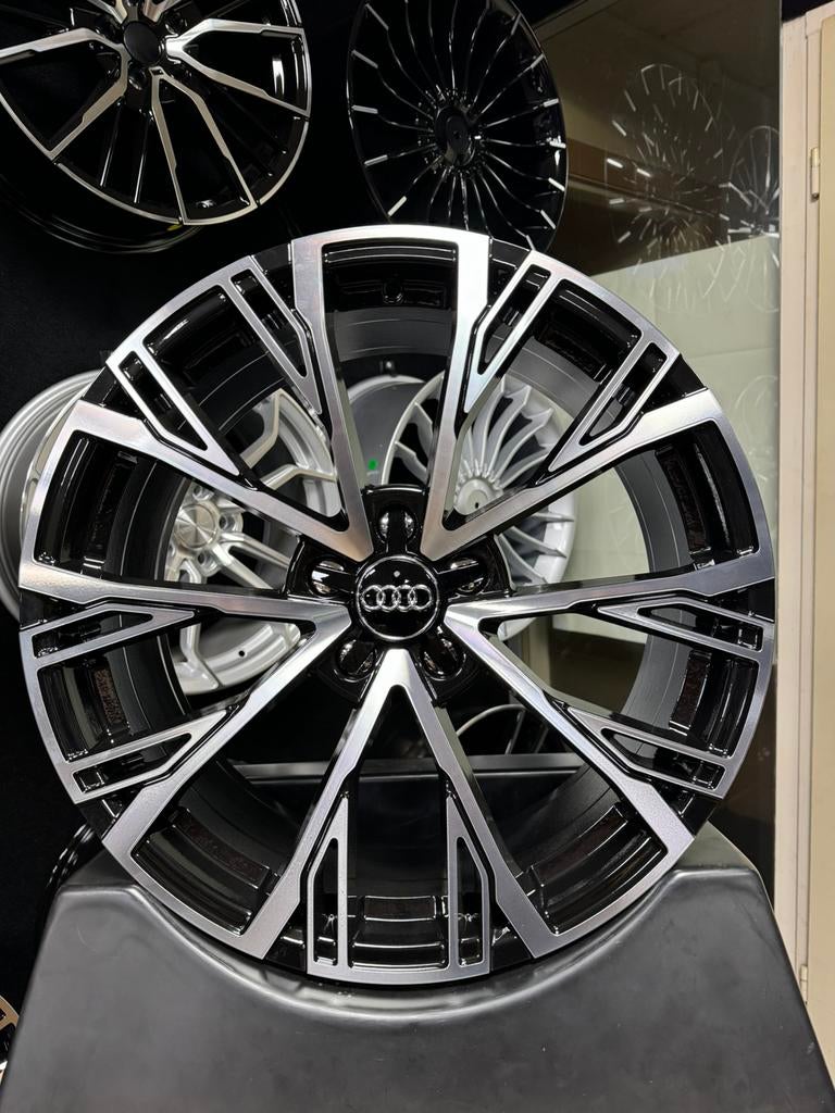 19 inch velgen voor Audi S LINE RS look 5x112 A4 A5 A6 A7 Q2, Auto-onderdelen, Banden en Velgen, 19 inch, Velg(en), Nieuw, Ophalen of Verzenden