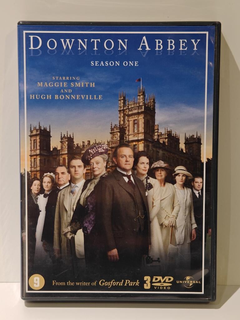 Downton Abbey – Seizoen 1 DVD Box Complete Britse dramaserie, Cd's en Dvd's, Dvd's | Tv en Series, Zo goed als nieuw, Drama, Alle leeftijden