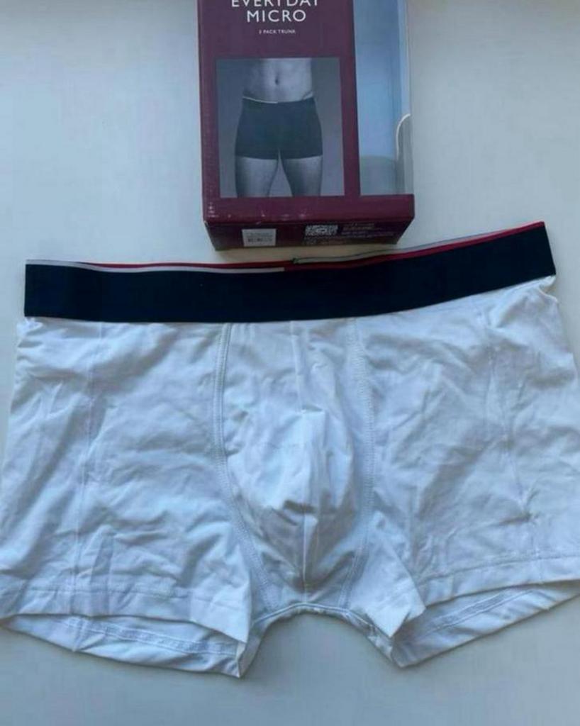 Boxer en microfibre Tommy Hilfiger, Envoi, Blanc, Tommy hilfiger, Boxer