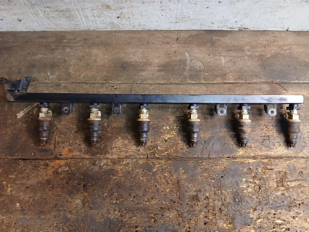 rampe et 6 injecteurs Bosch 0280 150 716 BMW 2 l 6 cylindres, Ophalen, Gebruikt, BMW