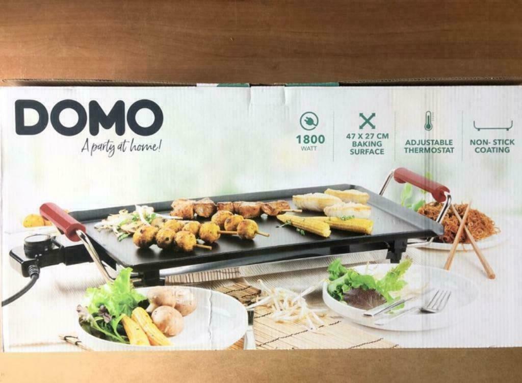 DOMO Teppanyaki DO1029TP, Electroménager, Appareils à gourmet, Neuf, 4 à 7 personnes, Enlèvement ou Envoi
