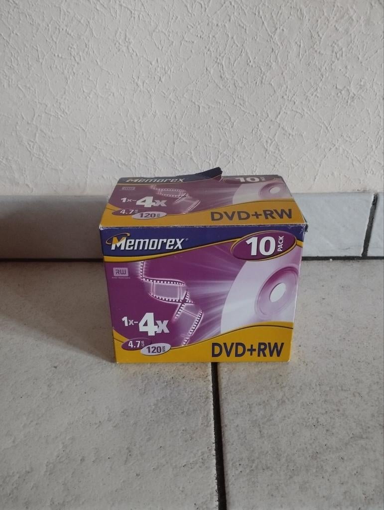 DVD + RW memorex disketten, Enlèvement ou Envoi, Comme neuf