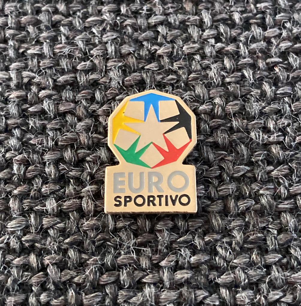 PIN - EURO SPORTIVO, Envoi, Utilisé, Sport, Insigne ou Pin's