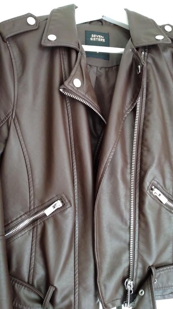 Lederlook jasje, Kleding | Dames, Ophalen of Verzenden, Zo goed als nieuw, Maat 38/40 (M)