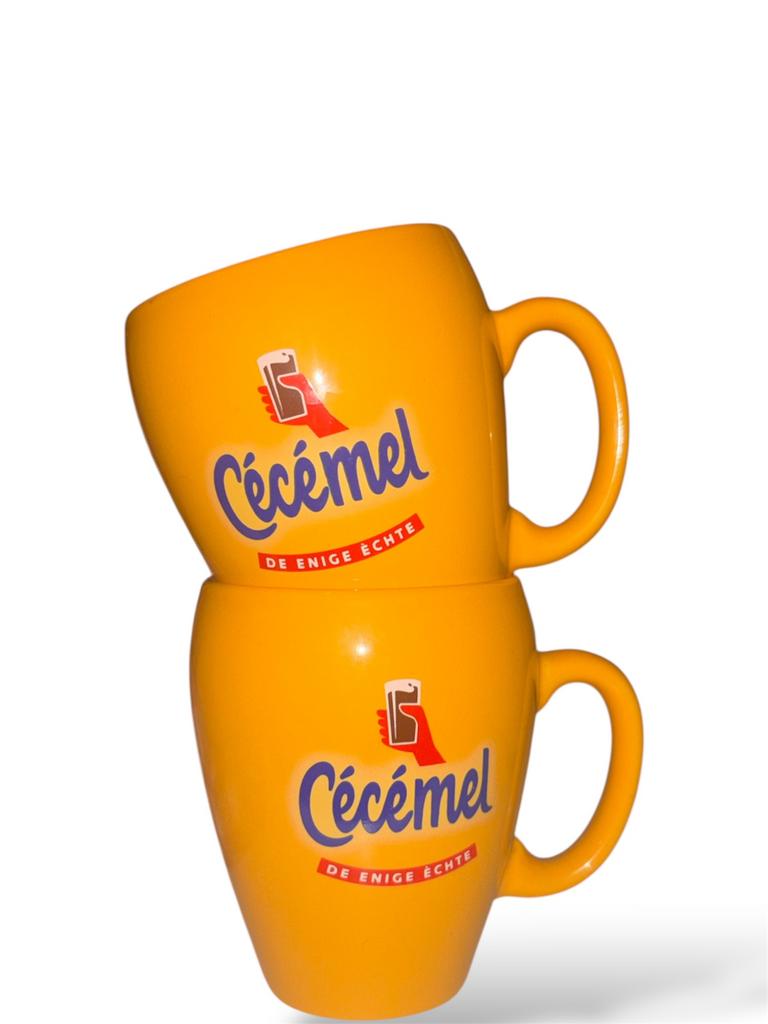 2 kopjes Cecemel, Huis en Inrichting, Keuken | Servies, Ophalen of Verzenden, Zo goed als nieuw, Kop(pen) en/of Schotel(s)