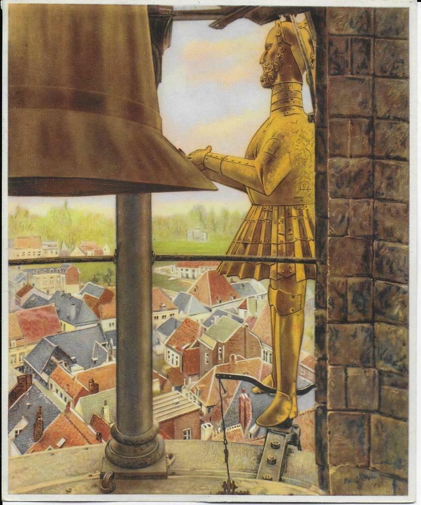 Belgische Folklore Nijvel 1 Jan van >Nijven in zijn klokketo, Verzenden