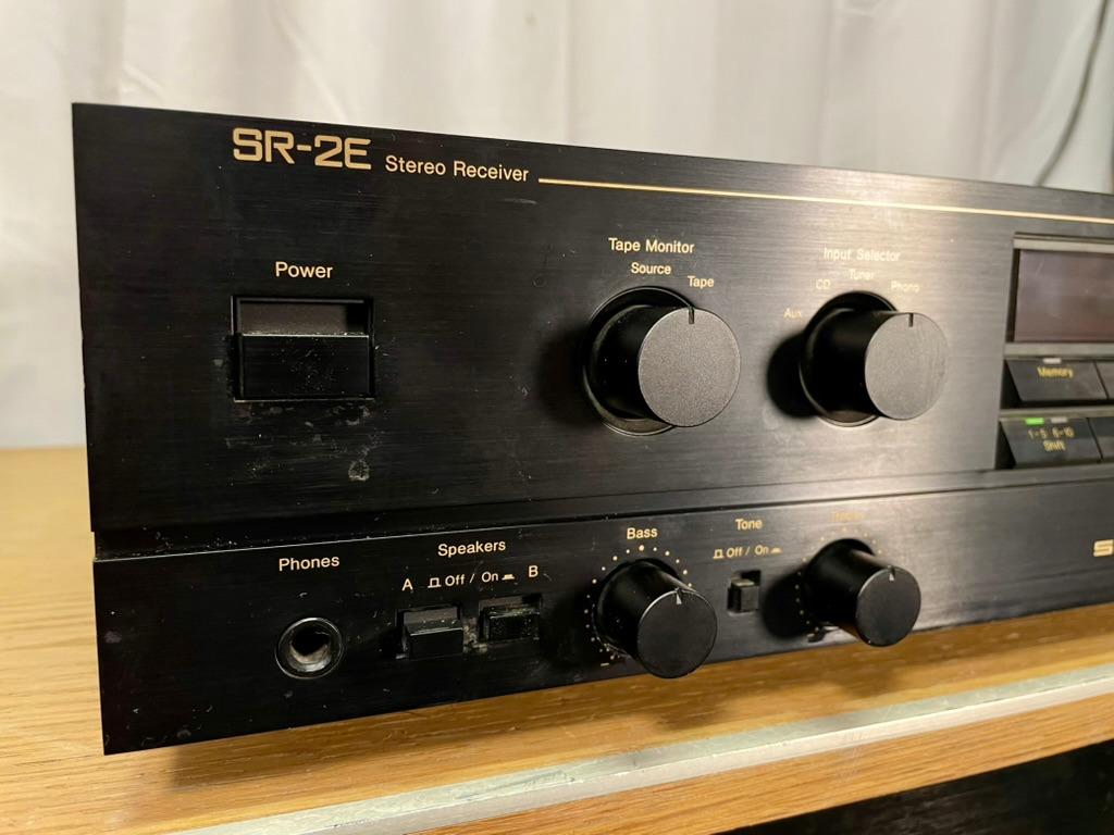 Nakamichi SR‑2E Stereo Receiver – Goed Werkend, TV, Hi-fi & Vidéo, Autres marques, Moins de 60 watts, Enlèvement, Stéréo