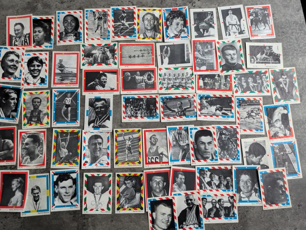 RIZLA  CHROMO s TOKYO 64 Jeux Olympiques 59x, Envoi