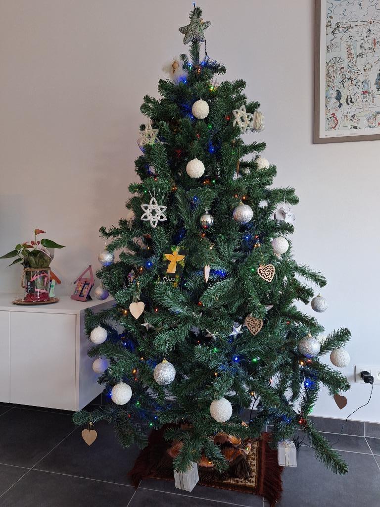 Kerstboom Scandia 185 cm, Ophalen, Zo goed als nieuw