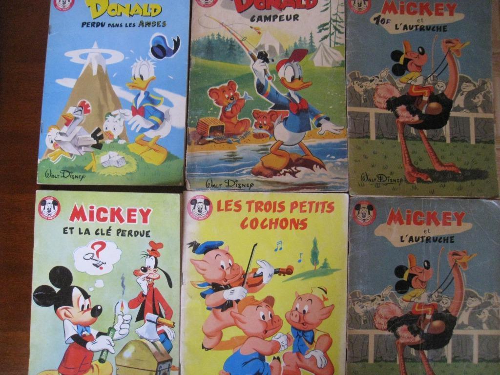 Carl Barks Donald Mickey 3 petits cochons Disney BD, Collections, Enlèvement ou Envoi, Donald Duck, Utilisé, Autres types