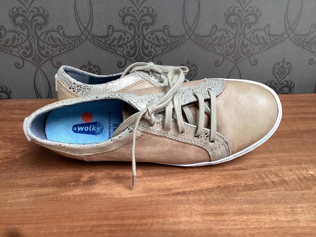 Sneakers Wolky 38 beige, Kleding | Dames, Schoenen, Wolky, Verzenden, Beige, Zo goed als nieuw