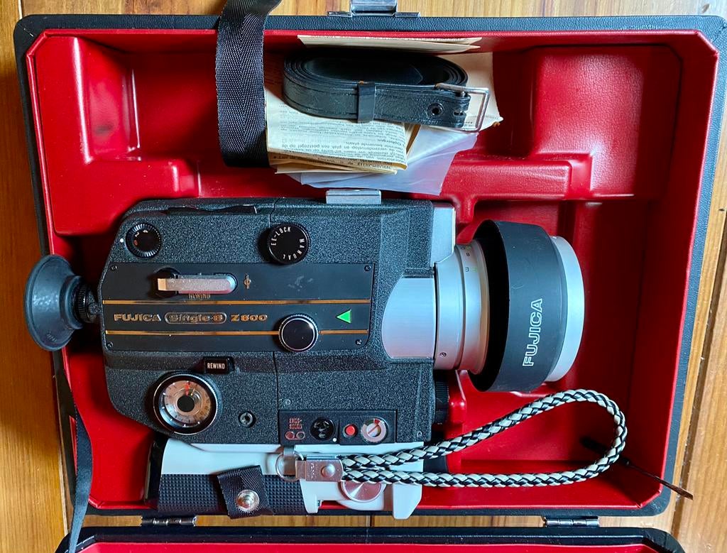 Fujica Single-8 Z800, Ophalen