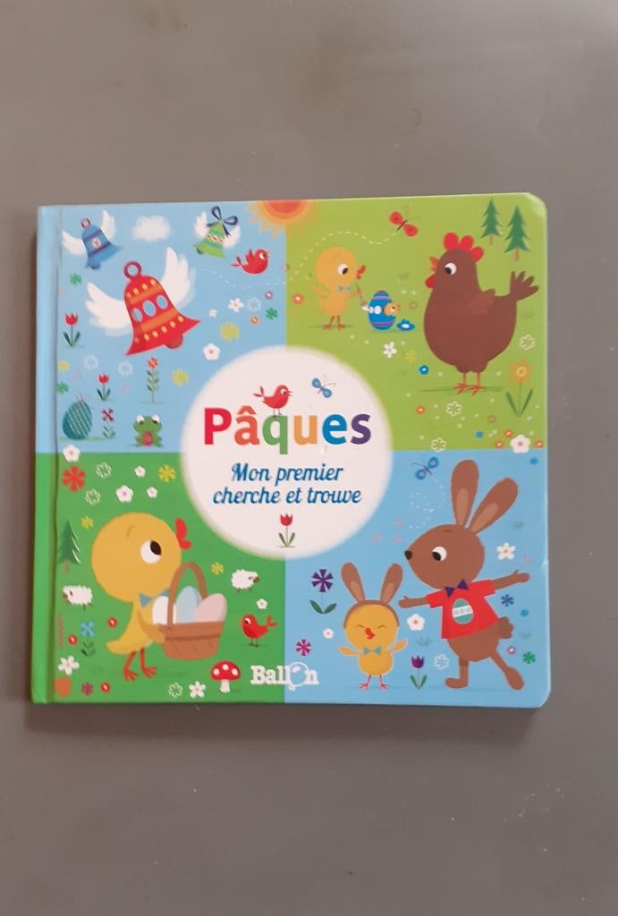 livre mon premier cherche trouve theme paques, Livres, Garçon ou Fille, Enlèvement ou Envoi, Utilisé, 4 ans