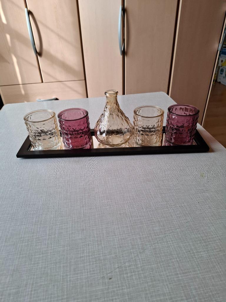 Decoratie met theelichtjes, Ophalen of Verzenden