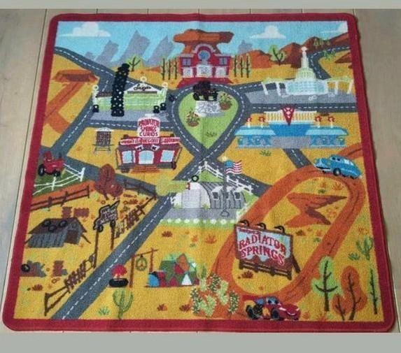 Speelmat Cars Radiator Springs ong. 1 x 1 m, Kinderen en Baby's, Ophalen of Verzenden, Jongen of Meisje