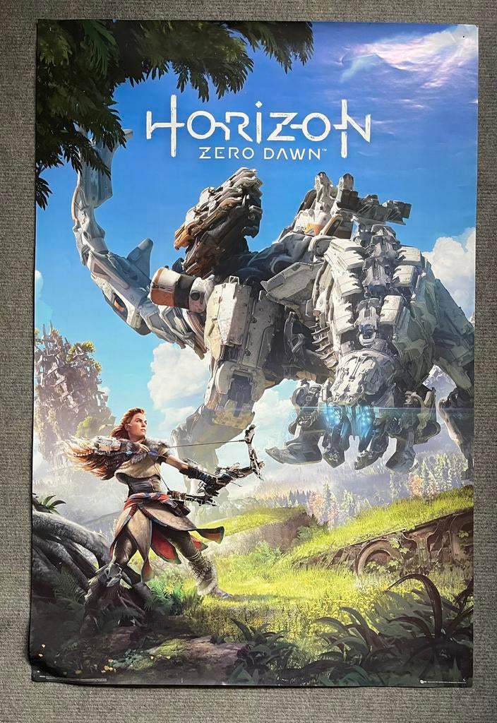 Lot de 12 poster jeux vidéo et séries, Ophalen, Rechthoekig Staand, Zo goed als nieuw, A1 t/m A3