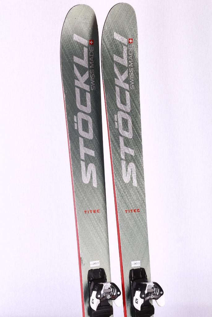 186 freeride ski's STOCKLI EDGE TOUR 100, grip walk, Gebruikt, Carve, Salomon, Ophalen of Verzenden