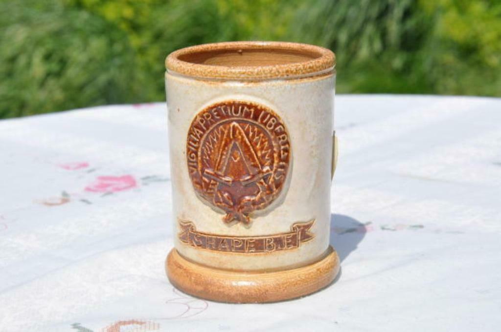 §  chope en gres shape be, Antiquités & Art, Antiquités | Céramique & Poterie, Enlèvement ou Envoi