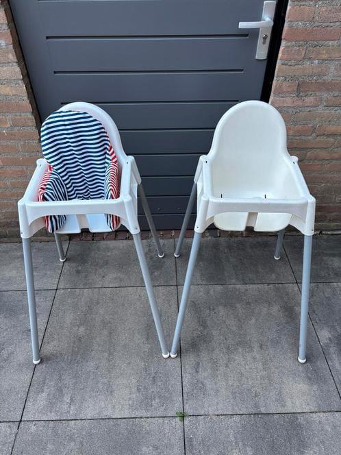 Kinderstoelen. 2 Kinderstoelen voor 10€. zeer goede staat., Ophalen, Gebruikt, Afneembaar eetblad