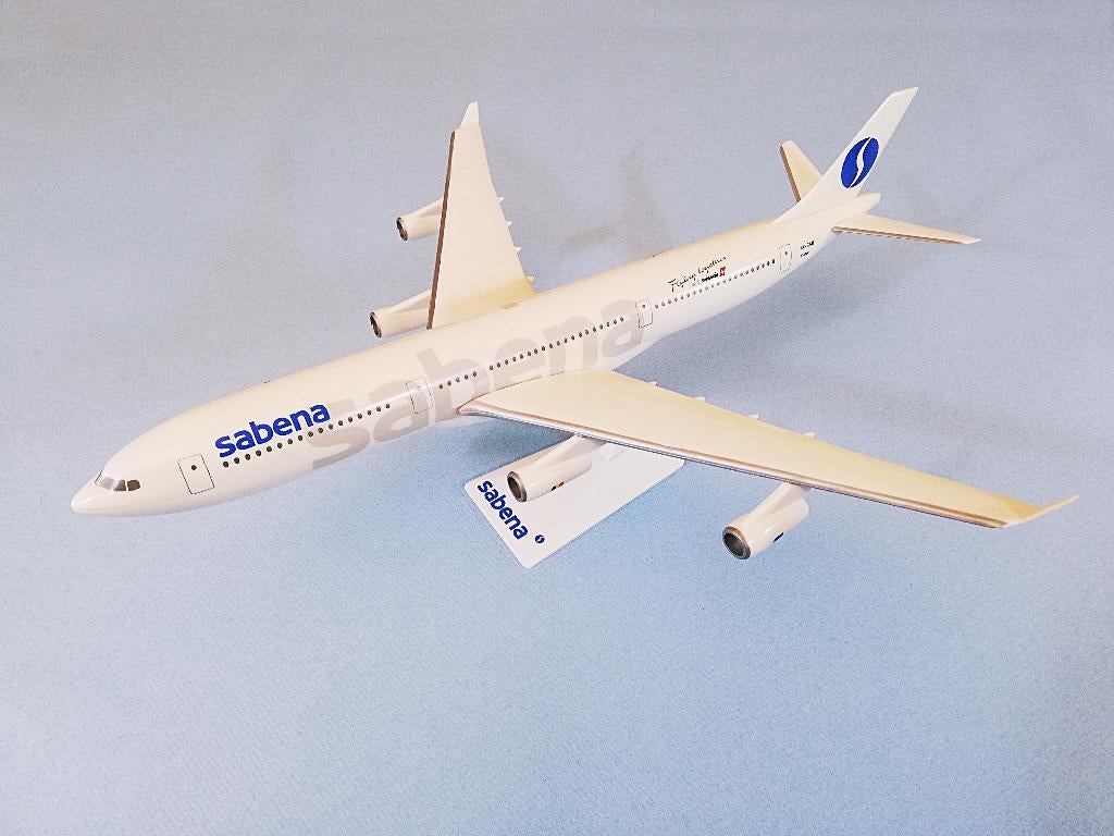 Modèle Sabena Scale 1-200 Airbus A340-200 Godfroid OO-SAB, Enlèvement ou Envoi, Neuf