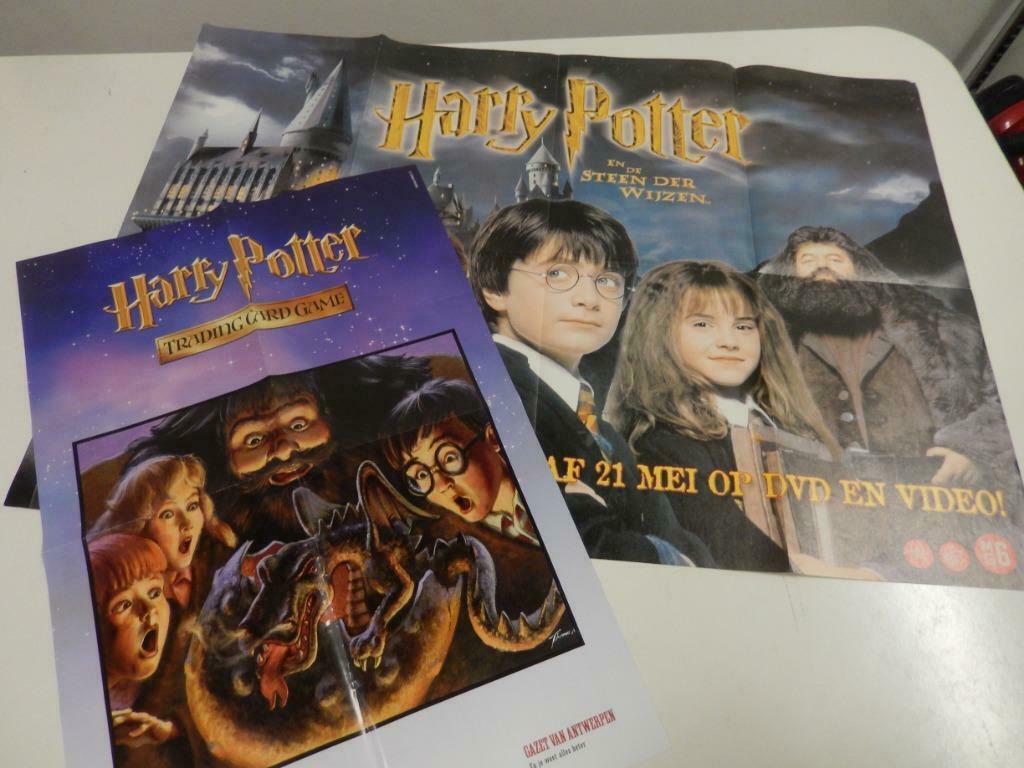 HARRY POTTER (2 POSTERS), Ophalen of Verzenden, Zo goed als nieuw, Boek of Poster