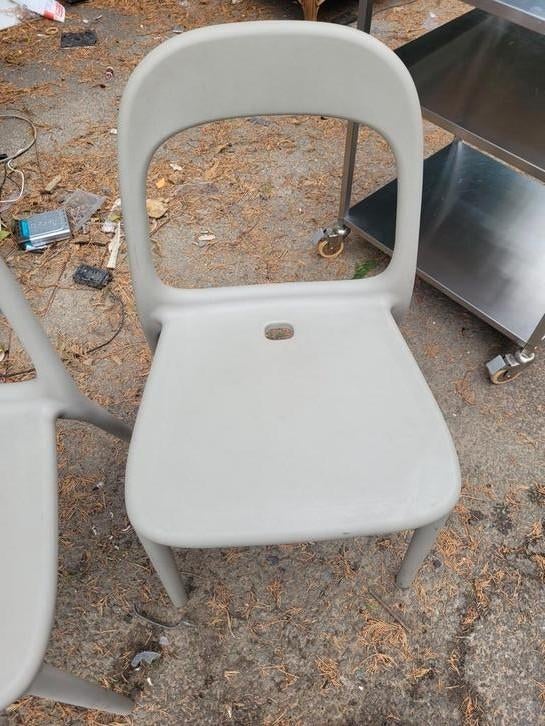 Ikea urban 2 chaises de jardin, Ophalen, Gebruikt
