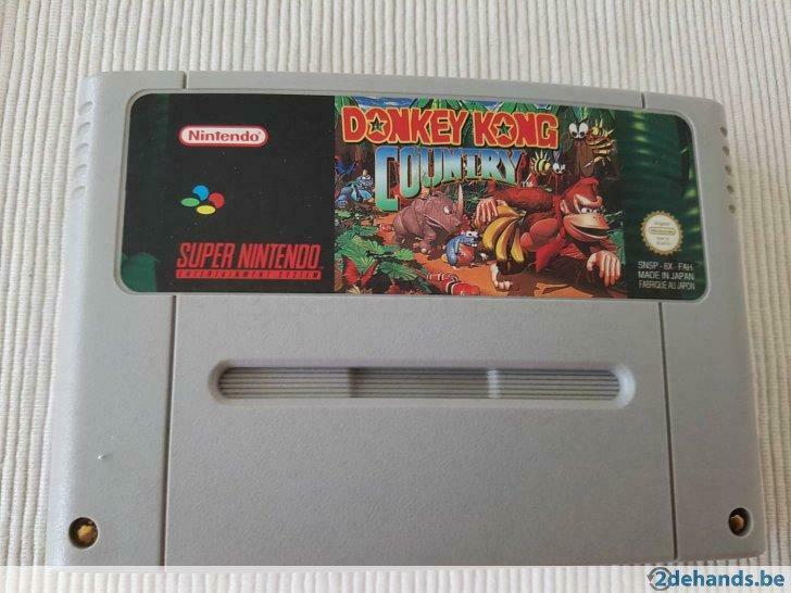 Super Nintendo (SNES)  donkey kong, Enlèvement ou Envoi, Utilisé