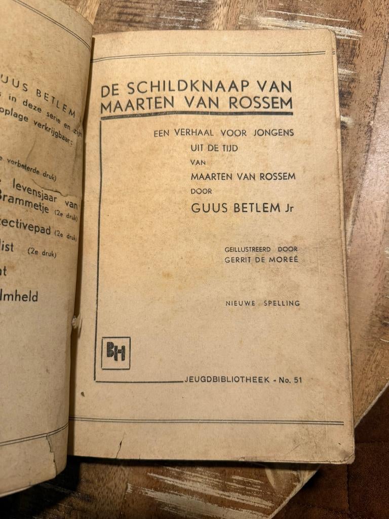De schildknaap van Maarten van Rossem - Guus Betlem Jr., Enlèvement ou Envoi, Guus Betlem Jr.