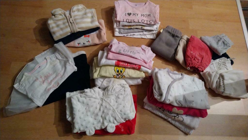 babykleding 62, Enlèvement, Utilisé, Fille, Ensemble