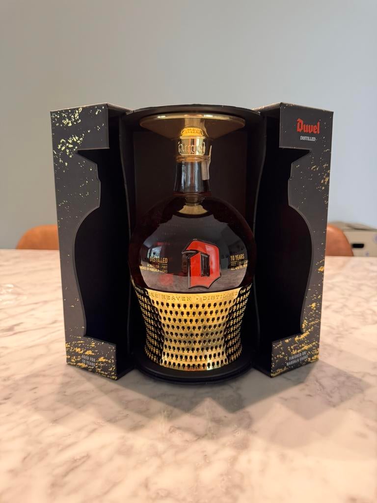 Duvel Distilled 2023 Limited Edition, Ophalen of Verzenden, Zo goed als nieuw, Flesje(s), Duvel