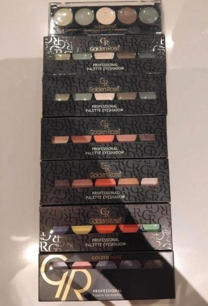 Golden Rose Eyeshadow professional palette (7stuks), Enlèvement ou Envoi