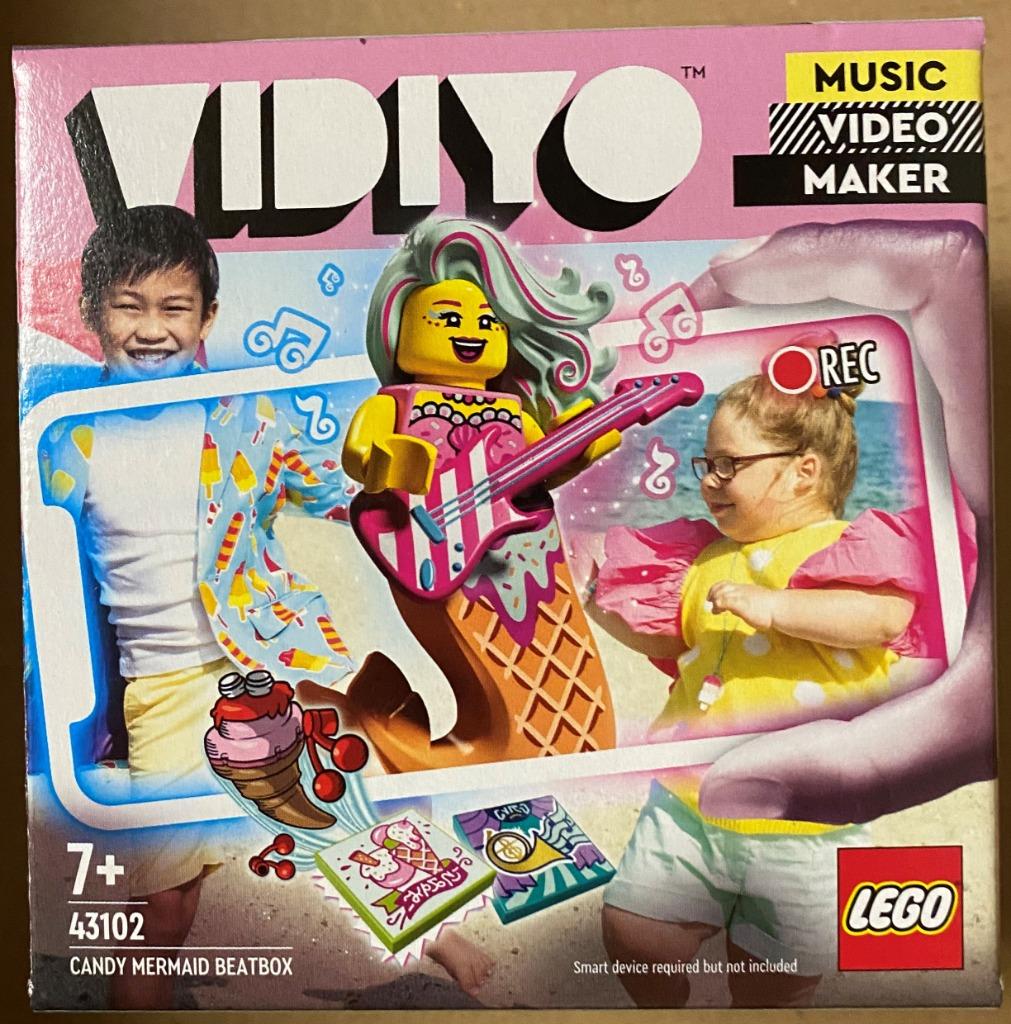 LEGO 43102 Vidiyo Candy Mermaid BeatBox, Ophalen of Verzenden, Nieuw, Complete set, Lego