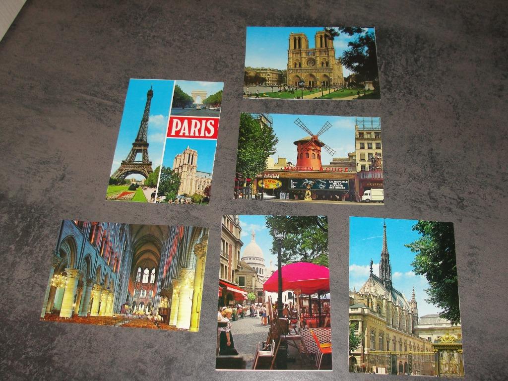 Cartes postales anciennes de Paris. (vintage), Collections, Enlèvement ou Envoi, Gravure, 1960 à 1980, Étranger