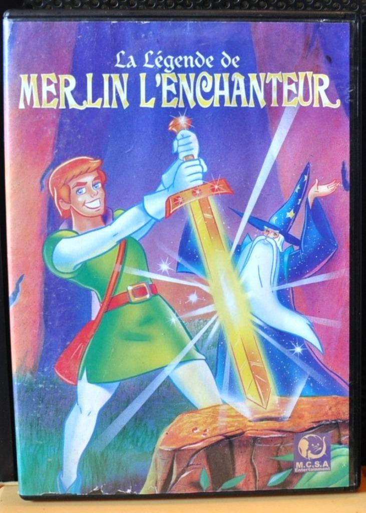 dvd la legende de merlin l'enchanteur (x20345), Ophalen of Verzenden, Tekenfilm
