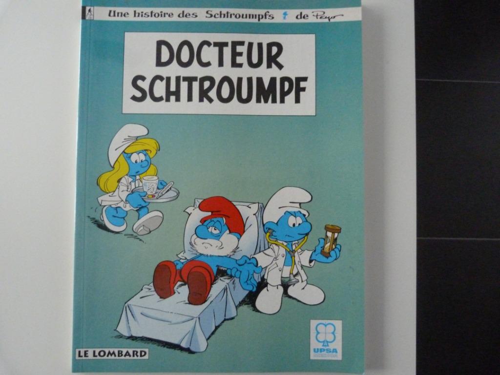 Les Schtroumpfs : Tome 18 - Docteur Schtroumpf [Livre], Collections, Enlèvement ou Envoi, Comme neuf, Différents Schtroumpfs, Bande dessinée