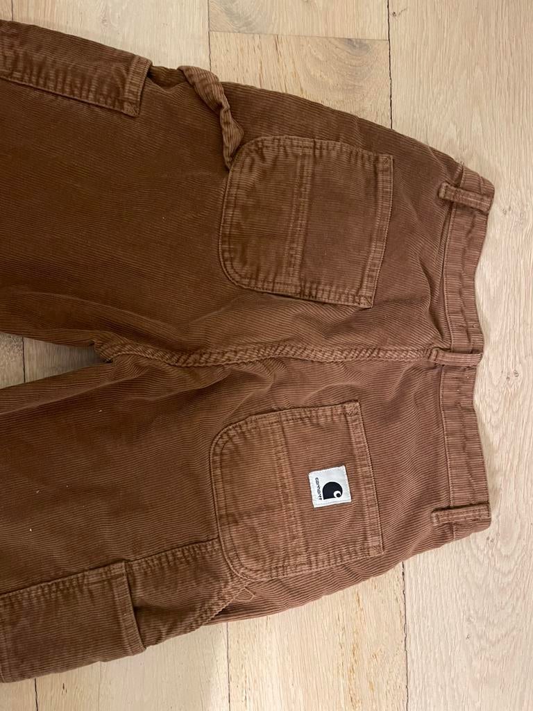 Bruine vloeren broek Carhartt maat 26, Ophalen of Verzenden, Zo goed als nieuw
