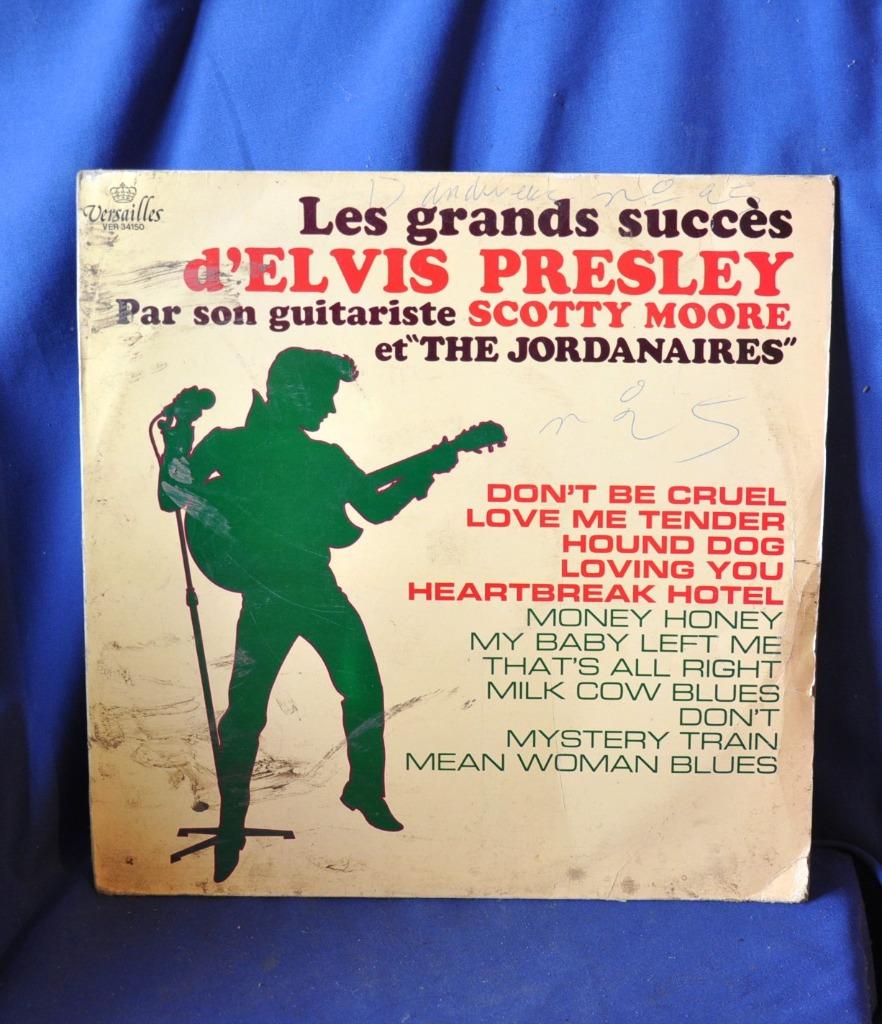 vinyl 33 tour guitare les grands succés elvis presley x2066, Enlèvement ou Envoi, Utilisé, Pop rock