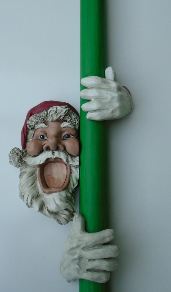BOOM DECORATIE BOOMGEZICHT KERSTMAN NIEUW, Diversen, Kerst, Ophalen of Verzenden, Nieuw